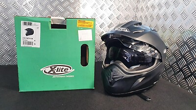 #ad Full Face Nolan x Lite X 551 START3 N Com Black SIZE S Helmet $290.14