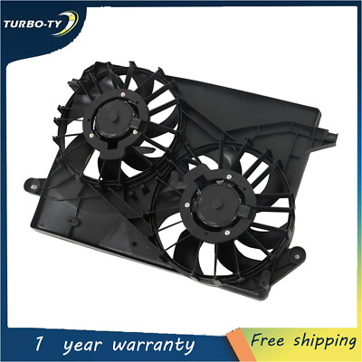 #ad Radiator Dual Cooling Fan Assembly For 2005 10 Chrysler 300 06 10 Dodge Charger $71.41