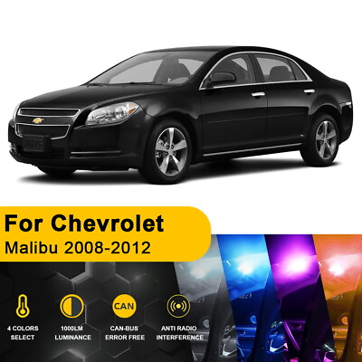 #ad 15X LED Interior Lights Package Kit For Chevrolet Malibu 2008 2012 TOOL $16.13