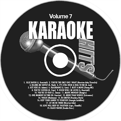 #ad Karaoke Hits CDG vol 7 8 9Mixed tracks CountryPopoldies 3 Disc new in sleeve $9.99