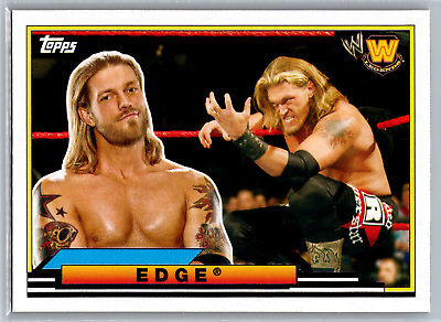 #ad Edge 2018 Topps Heritage WWE Big Legends Insert BL 15 $0.99