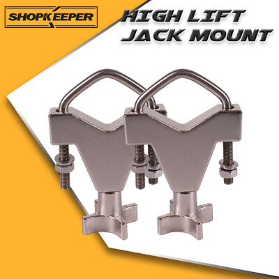 X BULL High Lift Jack Mount Bracket Fit Universal Jeep Bar Bumper Roof Rack 4WD $32.90