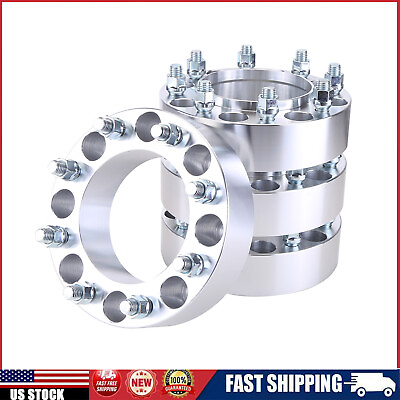 #ad 4pc 2.0quot; Hubcentric Wheel Spacers 8x170 14x2 Studs Fits 1999 2002 F250 F350 $168.00