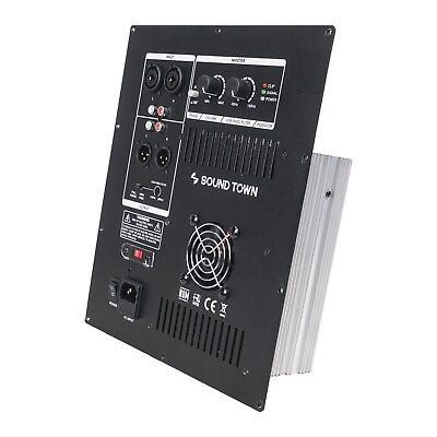 #ad Sound Town Class D Plate Amp for PA Subwoofer Speaker 700W RMS w LPF STPAS 800D $216.74