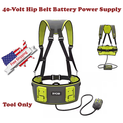 #ad RYOBI OP40HBA 40 Volt Hip Belt Battery Power Supply Handheld Tools Tool Only $295.00