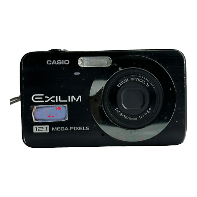 #ad CASIO Digital Camera EXILIM EX Z90 GD Black 12.1 MP Optical 3x $99.99