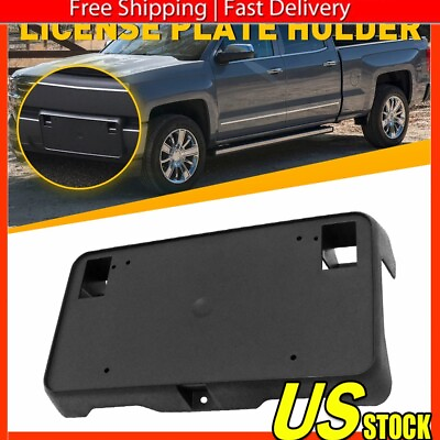 #ad New Plate Bracket License For Front 2019 Chevy Silverado 1500 GM1068172 23354526 $25.19