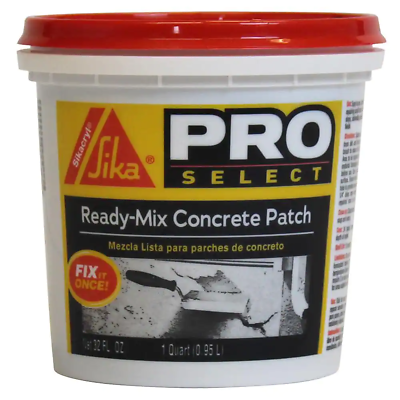 #ad 1 Qt. Ready Mix Concrete Patch and Repair Textured Concrete Patch $13.54