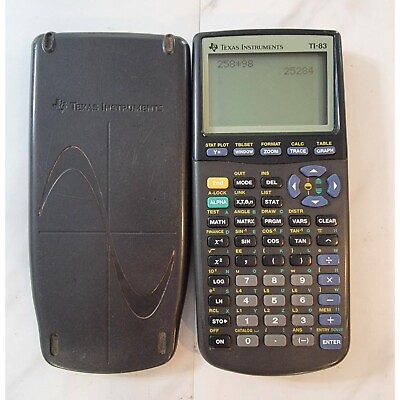 #ad Texas Instrument TI 83 Calculator Tested Works $28.00