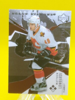 #ad #ad Matthew Lombardi 2003 Black Diamond ROOKIE GEMS #158 Calgary Flames $4.50