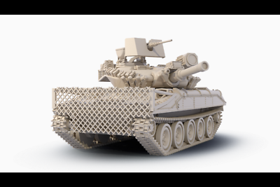 #ad 1 72 Cold war US quot;Sheridan M551 Light Tankquot; kit unpainted model 3D printed $25.98