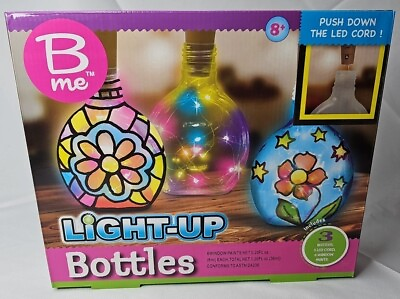 #ad B Me Make Your Own Fairy Bottles Night Light Craft For Kids 3 DIY Lanterns NEW $24.99