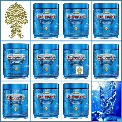 #ad FRESH Pack 10 Cans Rajnigandha 100gm Each Flavored Rajnigandha Pan Masala Paan $130.24