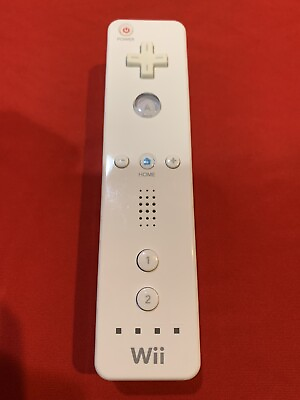 #ad Official OEM Nintendo Wii Remote White RVL 003 $12.99