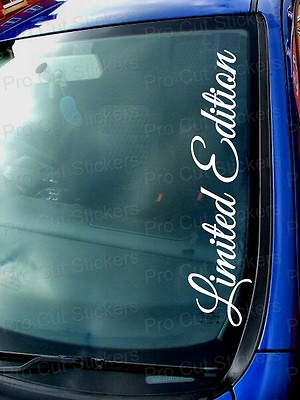 #ad Limited Edition Small Large Custom Car Window Bumper Stickers Decals ref:2 $4.78