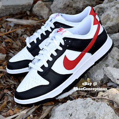 Nike Dunk Low Retro Shoes quot;Red Pandaquot; Black White FB3354 001 Men#x27;s Sizes NEW $139.90
