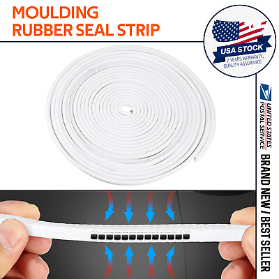 #ad 40ft Car Edge Trim Guard Molding Rubber Seal Strip Protector Fit for Ford Toyota $18.29