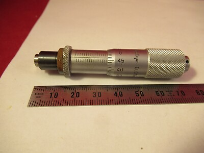 #ad MITUTOYO JAPAN MICROMETER POSITIONING MICROSCOPE PART AS PICTURED amp;8 B 20 $29.00