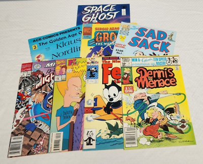 #ad 🔥Space Ghost 1 Mighty Mouse Simpsons Dennis The Menace 11 bks 556 $26.28
