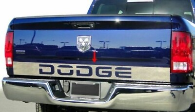 #ad For 2009 2018 Dodge Ram Tailgate Trim Cover W Letter Cutout DODGE 6 1 4quot; 1PC $137.50