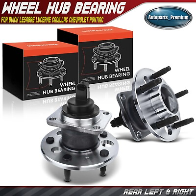 #ad Rear L amp; R Wheel Bearing Hub Assembly for Buick Lucerne Lesabre Cadillac Deville $74.49