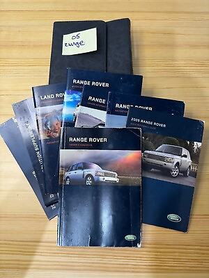 #ad 2005 Range Rover HSE Owner#x27;s Manual Handbook Land Rover OEM Free Ship $150.00