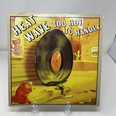 #ad Vinyl Record Heat Wave Too Hot To Handle Feat Boogie Nights LP VG $9.99