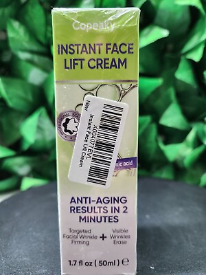#ad Copeaky Instant Face Lift Cream 2 Min Results Anti Aging 1.7fl Oz. $16.89