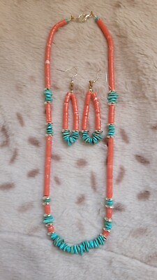 #ad Handcrafted Navajo necklace $40.00