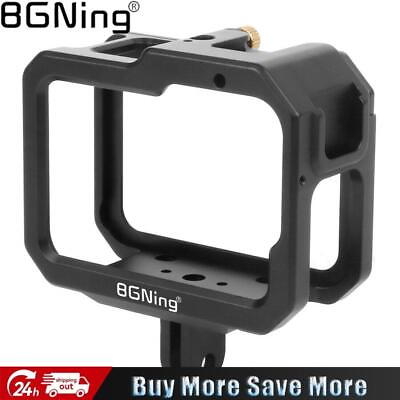 #ad Aluminum Protective Frame Cage Case for GoPro Hero 9 10 11 Black Action Camera $13.91