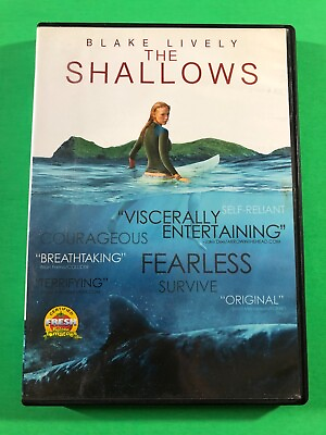 #ad The Shallows Blake Lively DVD Drama $2.55