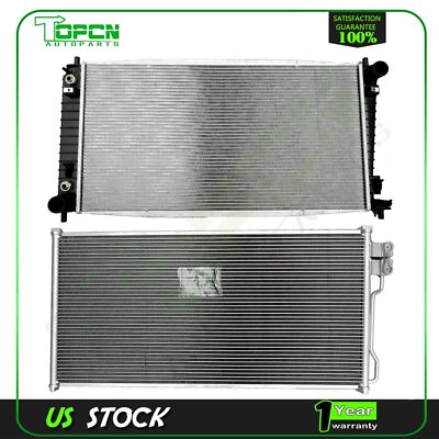 #ad New Assembly AC Condenser amp; Radiator for 2004 Ford Expedition 4.6L V8 $121.98