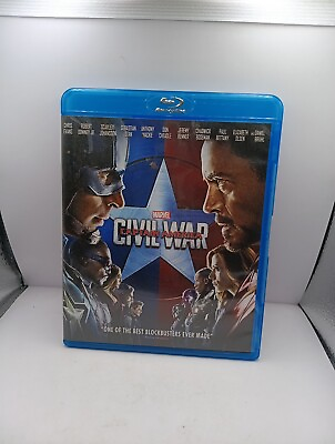 #ad Captain America: Civil War Blu ray Disc 2016 $3.00