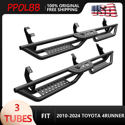 #ad Running Boards Fit 2010 2024 Toyota 4Runner Trail Edition Side Steps Nerf Bar $263.99