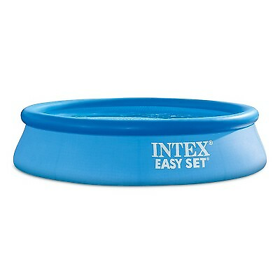 Intex 8#x27;x24quot; Easy Set Round Inflatable Above Ground Pool $28.99