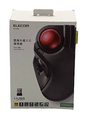 #ad Elecom Trackball Mouse Wireless Large Tapper 48791 $35.99
