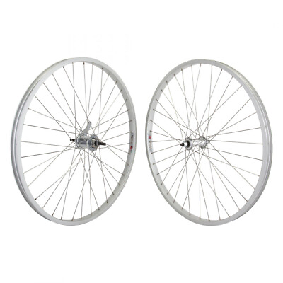 #ad Wheel Master 26 in Alloy Cruiser Comfort 26in Wheelset with Weinmann AS7X Rims $135.45