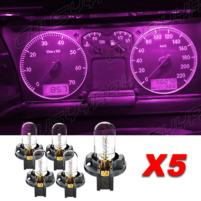 #ad Gauge Cluster LED Dashboard Bulbs Pink For Chevy GMC 99 02 Silverado Truck $12.99