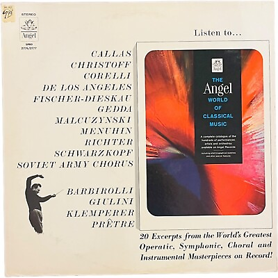 #ad The Angel World Of Classical Music Various Artists Angel Records 2776 2777 $4.99