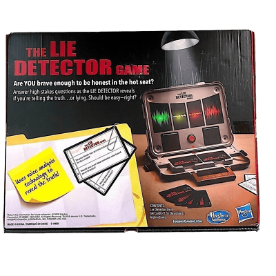 #ad NEW The Lie Detector Game Awesome Adult Party Game SEALED NEW IN BOX $35.00