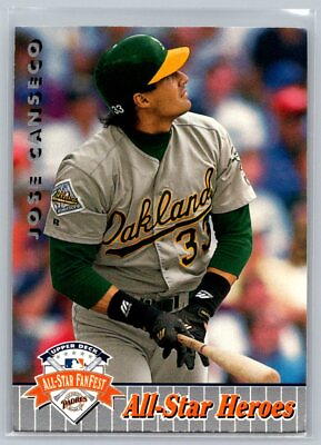 #ad 1992 Upper Deck All Star FanFest #17 Jose Canseco NR MT $1.95
