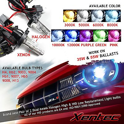 #ad 2 Xentec HID Xenon Light Bulb replacement for Dual beam Hi amp; Lo H4 H13 9004 9007 $16.19