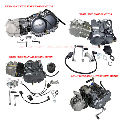 #ad Lifan 125cc 140cc 150cc Engine Motor Kit Kick Electric Start for CT110 Z50 CRF50 $499.27