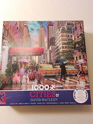 #ad Ceaco Cities David MacLean 1000 New York City $5.99