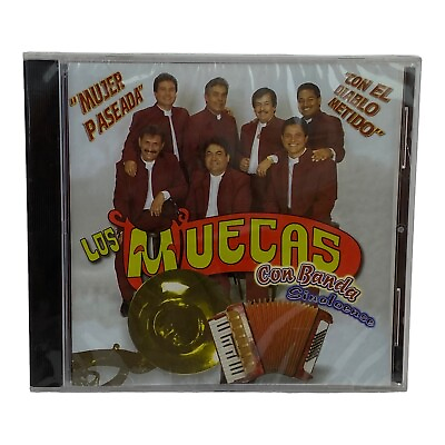 #ad Los Muecas; Con Banda Sinaloense CD 2000 Zacatecas Records Latin New Sealed $11.22