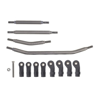 #ad M4 Steering Linkage 6mm Stainless Steel Steering Links Kit DIY for Redcat GEN8 $16.61