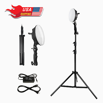 #ad LSP LED Photo Light amp; Max 86.5 in Aluminum Light Photography Tripod Stand Kit $45.11