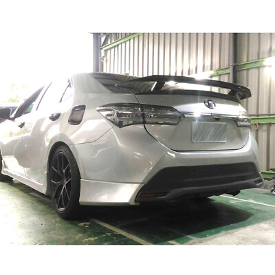 #ad Matte Black For Toyota Corolla Altis 11th Rear TX Look Trunk Spoiler with Stand AU $769.00