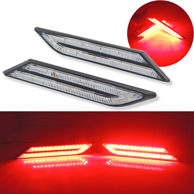#ad Super Bright Red Car Truck SUV LED Add on Daytime Running Lights High Power DRL $17.24