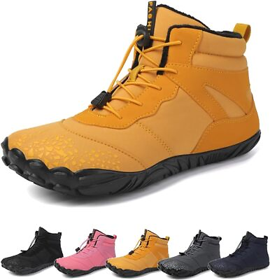 #ad Winter Outdoor Boots Mens Women Autumn Winter Waterproof Barefoot Shoes Sneakers $34.19
